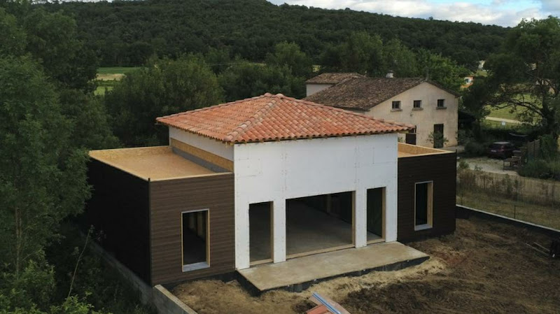 Construire en Ardèche - Vallon-pont-d'Arc - façadier enduiseur à Ruoms