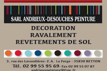 Andrieux-Desouches Peinture Sarl - façadier enduiseur à Betton