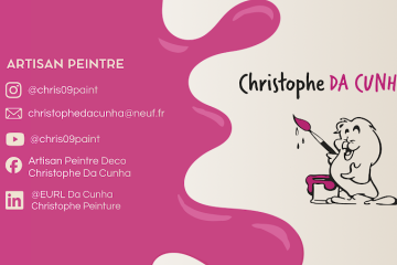 Artisan peintre en bâtiment - Ariège - Da Cunha Christophe - façadier enduiseur à Saint-Jean-De-Verges