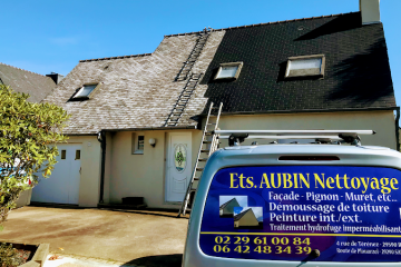 Aubin Ravalement Nettoyage - façadier enduiseur à Rosnoën
