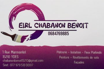 EIRL CHABANON Benoit - façadier enduiseur à Ydes