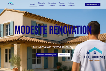 Entreprise Modeste - façadier enduiseur à La Colle-Sur-Loup