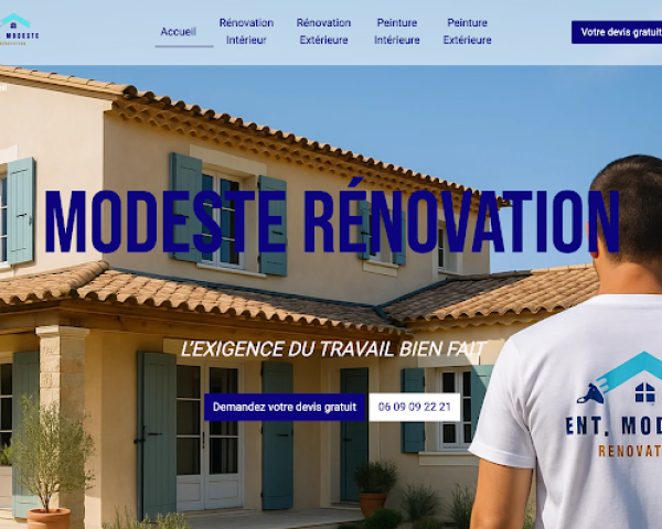 Entreprise Modeste - façadier enduiseur à La Colle-Sur-Loup