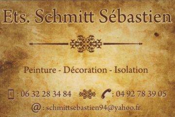 ETS SCHMITT Sebastien - façadier enduiseur à Oraison
