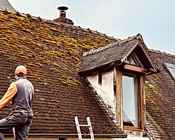 FRANCE COUVERTURE RB : Couvreur Peinture Maçonnerie Nettoyage isolation Normandi - façadier enduiseur à Sainte-Geneviève-Lès-Gasny