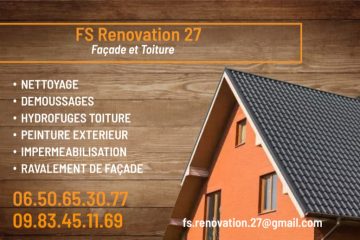 FS RENOVATION 27 : TOITURE - FAÇADE - façadier enduiseur à Breteuil