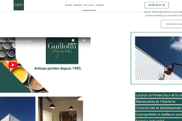 GUILLOTIN PEINTURE Père & Fils - façadier enduiseur à Rennes