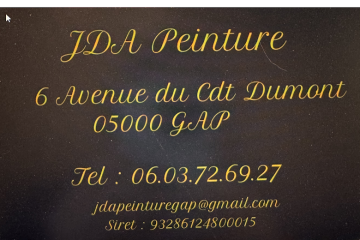 JDA Peinture Gap - façadier enduiseur à Gap