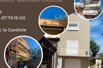 Les Façades de la Gardiole - façadier enduiseur à Vic-La-Gardiole