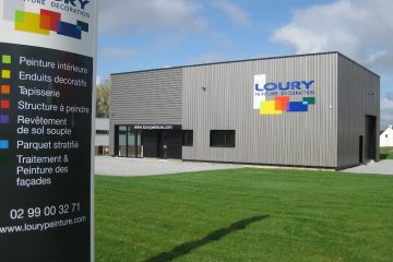 Loury Peinture-Décoration - façadier enduiseur à Châteaubourg