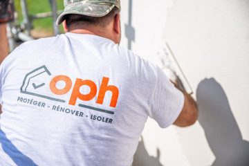 OPH - Travaux de rénovation - façadier enduiseur à Vichy