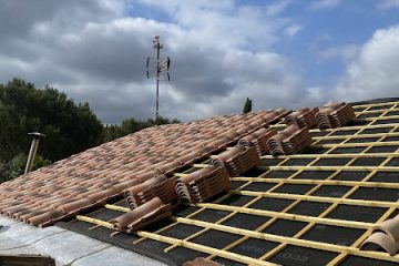 Peinture facade toiture - façadier enduiseur à Peyriac-Minervois