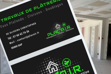 PLAC'AIR De Oliveira Christopher - façadier enduiseur à Gap