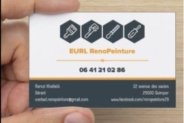 RenoPeinture - façadier enduiseur à Quimper