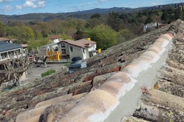 Renovation Ardechois 07 : couvreur Ardèche - façadier enduiseur à Lavilledieu
