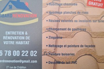 Ribard Rénovation Couvreur - façadier enduiseur à École-Valentin