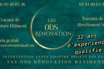 SAS ODS Rénovation entreprise de peinture à troyes - façadier enduiseur à Pont-Sainte-Marie